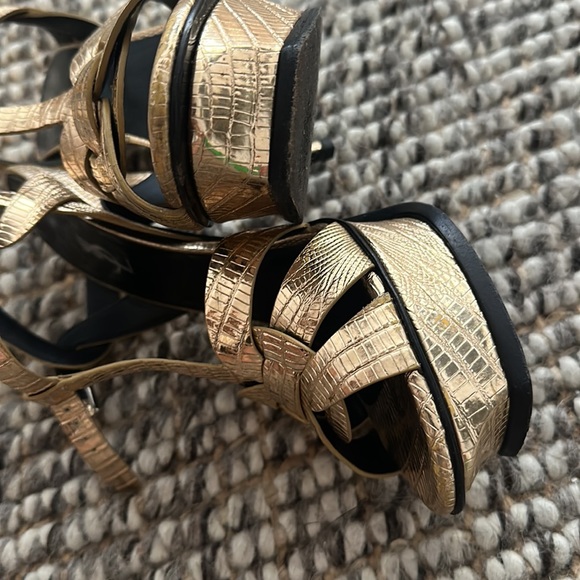 saint laurent high sandals - Picture 6 of 8